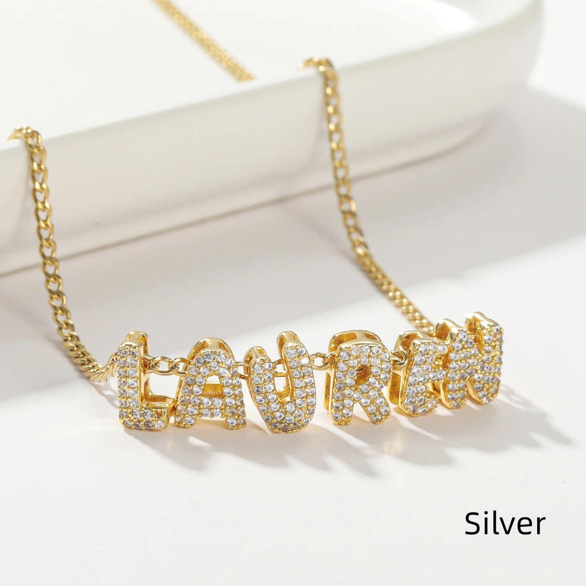 3D Name Necklace – Personalized Elegance