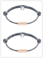 Magnetic Attraction Couples Bracelet