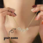 3D Name Necklace – Personalized Elegance