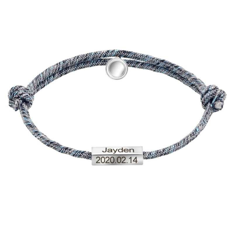 Magnetic Attraction Couples Bracelet