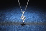 S925 Sterling Silver Necklace Moissanite Clavicle Chain