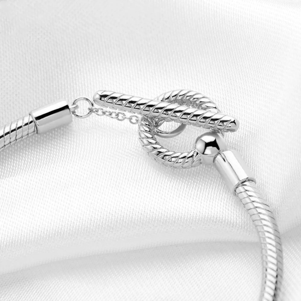 Pandora 925 Sterling Snake Chain Bracelet