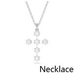 2024 Hot Selling High Quality Women's Necklaces,Cross,8-shaped,Flower-shaped Necklaces,Suitable for Holiday Gifts and Party Wear