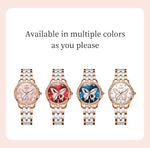 Luxury Women’s Ceramic Quartz Watch with Date